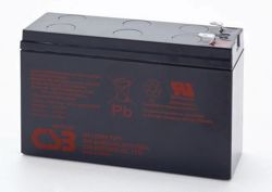Akumulator żelowy CSB HR1224W F2F1 12V 6,4Ah mocowy 24W /celę
